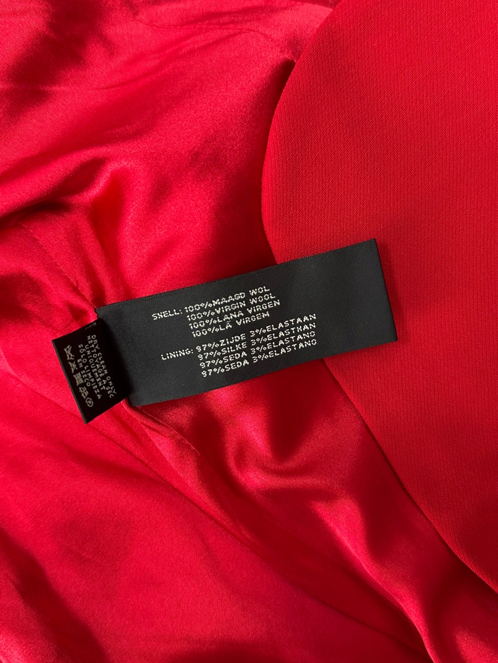 NWT Ralph Lauren Bold Red Single-Button Blazer - Picture 4 of 16